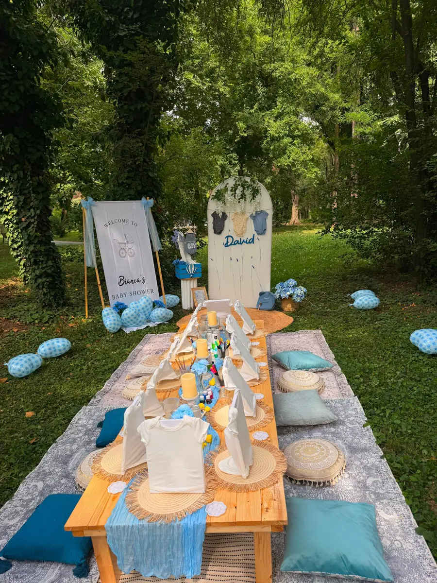 Decor Baby Shower realizat de Boho Bloom Events