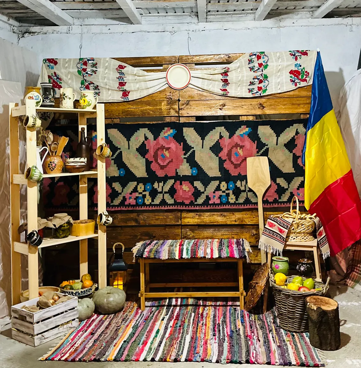 Decor Foto corner realizat de Boho Bloom Events