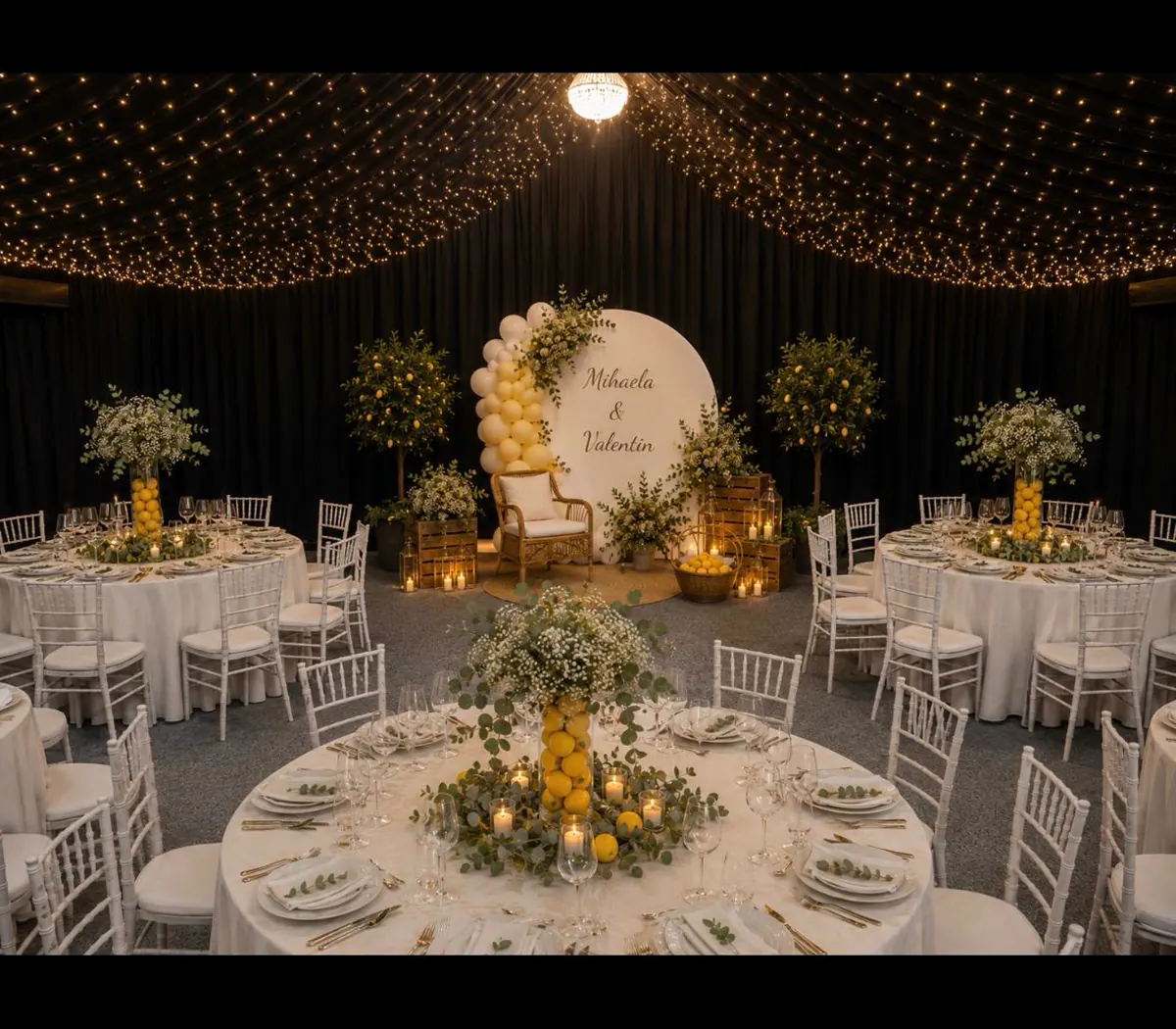 Decor Decor eveniment realizat de Boho Bloom Events