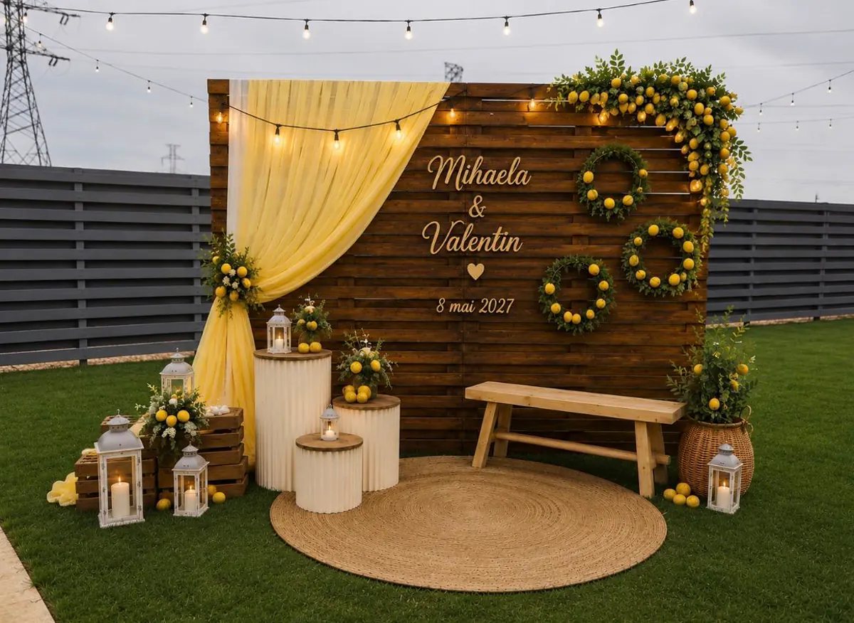 Decor Foto corner din portofoliul Boho Bloom Events