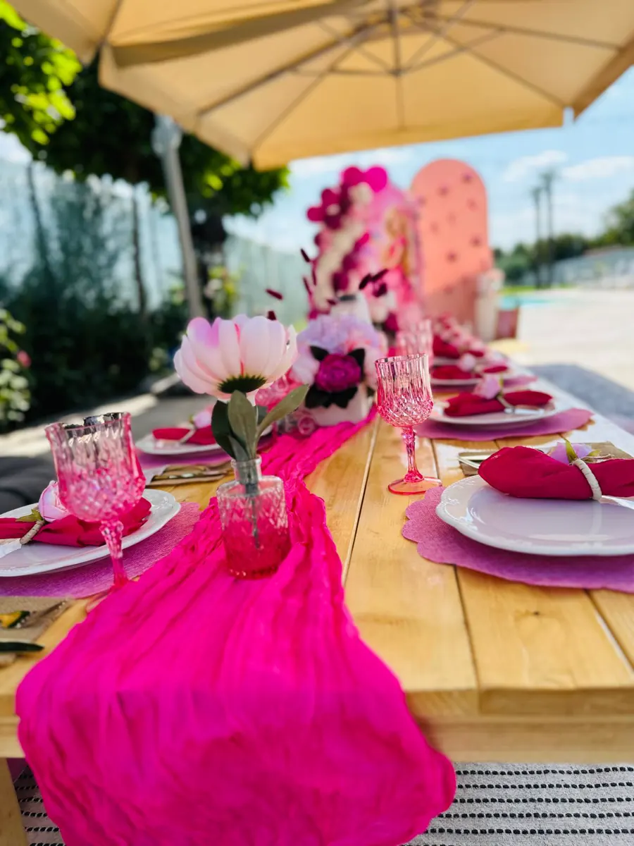 Decor Petrecere tematica realizat de Boho Bloom Events