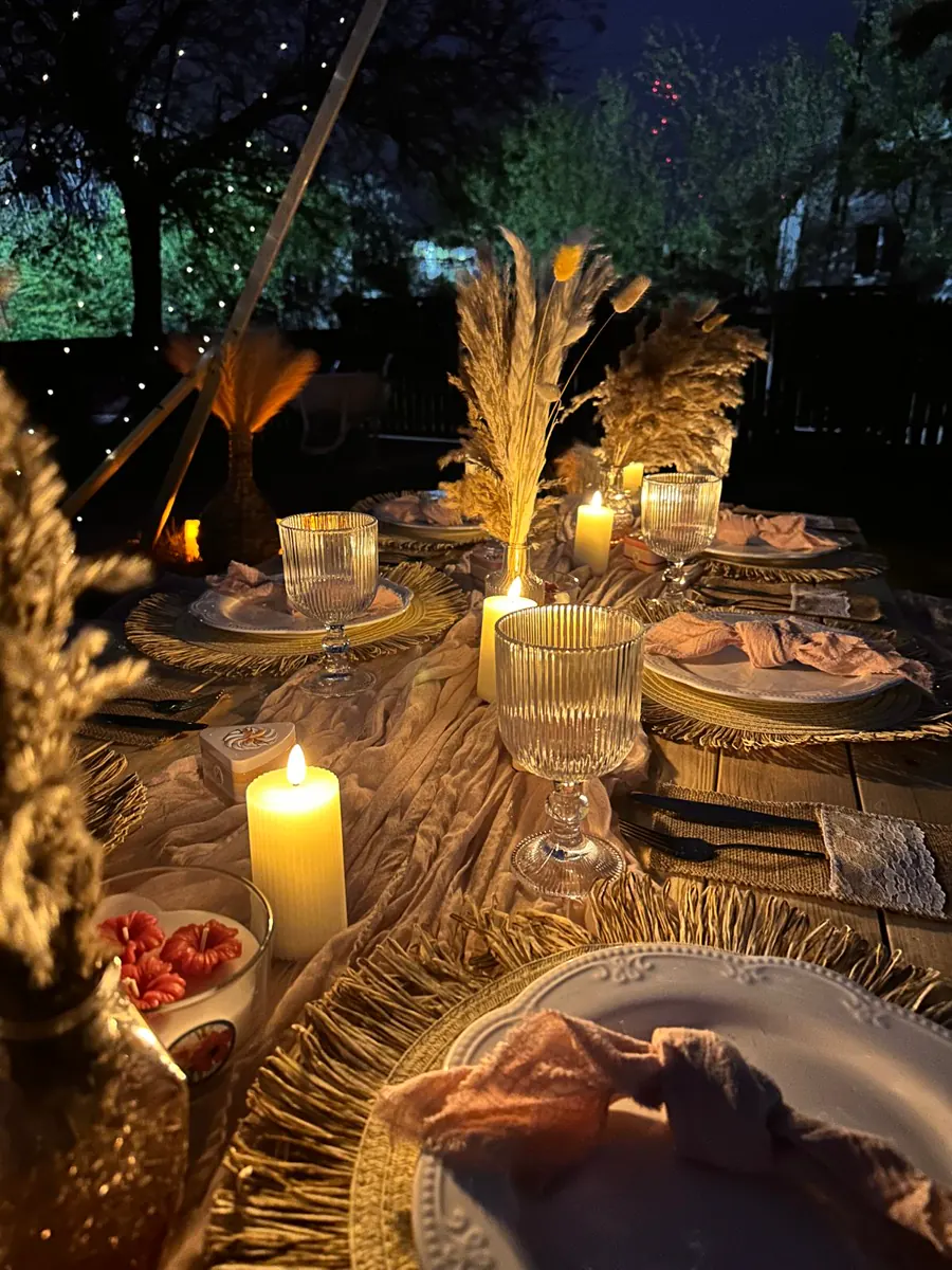 Decor Petrecere aniversara casual realizat de Boho Bloom Events