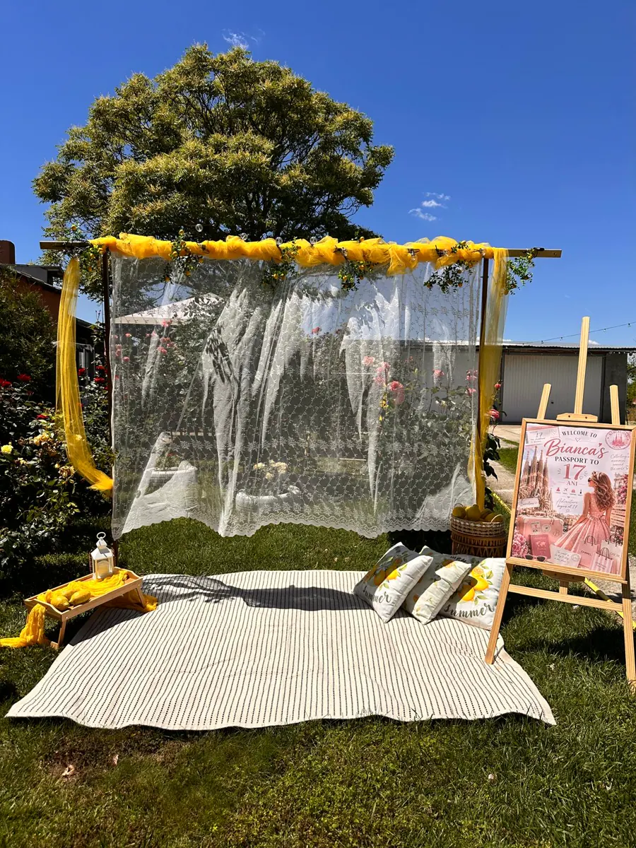 Decor Picnic Aniversar realizat de Boho Bloom Events